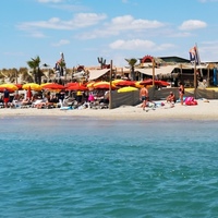 Photo de france - La plage de la Roquille et le Mango's Beach Bar